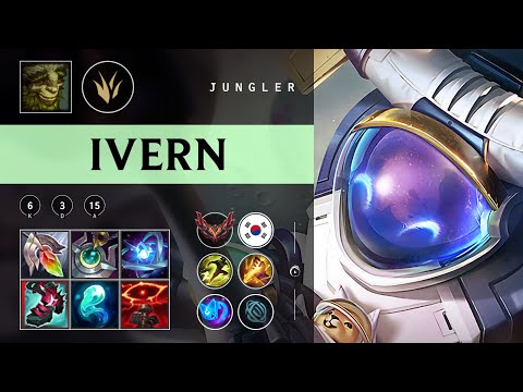Ivern Jungle vs Nidalee - KR Grandmaster Patch 25.22