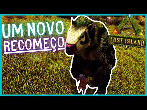 Ark Lost Island.Ep.6: DOMAMOS UM R-MEGATHERIUM, E ESCOLHEMOS O LUGAR DA NOSSA BASE.