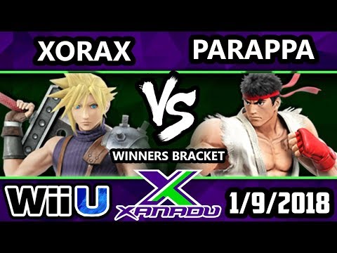 S@X 236 Smash 4 - Parappa (Ryu) Vs. Xorax (Cloud, Fox) - SSB4 Winners Bracket - Smash for Wii U.