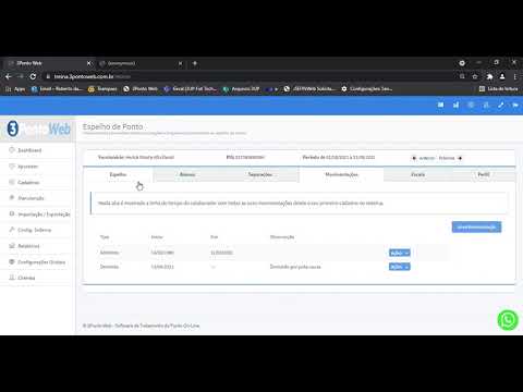 Lançamento de Demissão - 3PONTO WEB