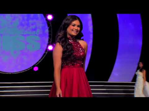 USA National Miss 2022 - Jr Teen - District of Columbia - Gracie Ondic - Evening Gown