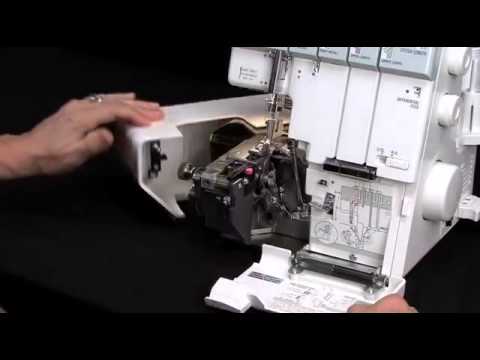 Setting Up Your Overlocker for a Rolled Hem basic use