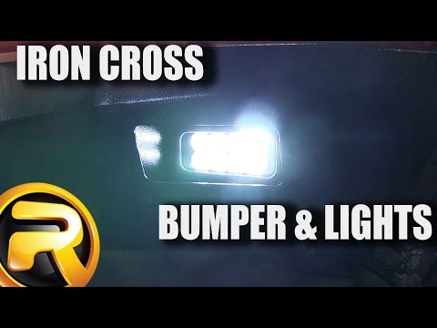 How to Install the Iron Cross RS Front Bumper with Fog Lights