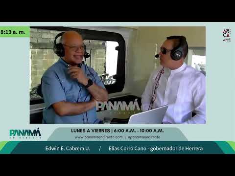 Conversamos con el Gobernador de Herrera, Elias Corro Cano #PED