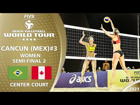 Agatha/Duda vs. Pavan/Melissa - Women's SF | Full Match | 4* Cancun 2021 #3