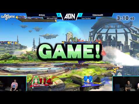 AON Smash 4 #087 Losers Semifinal Cyberman65 Vs Artisan