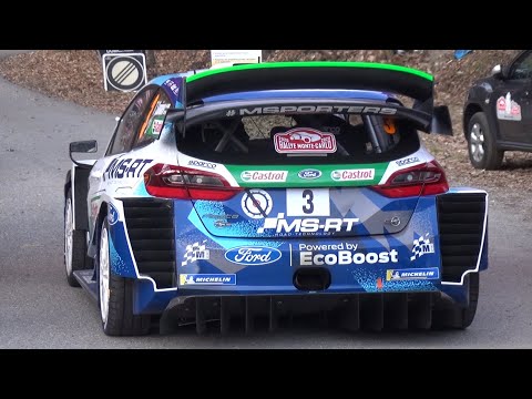 2020 WRC Rally Cars LAUNCH CONTROL Starts Sound Comparison! - Yaris vs Fiesta vs i20!