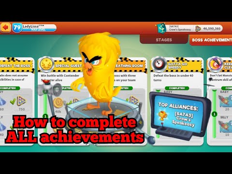 How to complete ALL achievements in Monster Tweety R&D Lab looney tunes world of mayhem