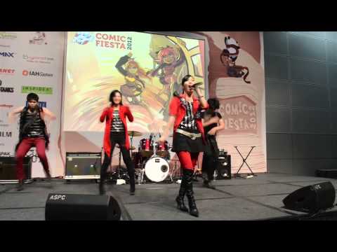 Bless4 - Sousei No Aquarion (Live at Comic Fiesta 2012)