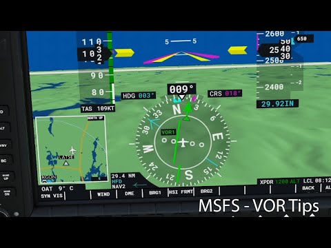 MSFS - VOR Tips