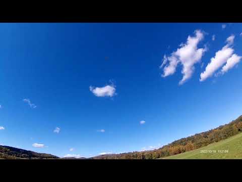 freewing F-8 crusader on a 12mph wind. handles the wind well 10/18/22