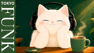/𝐧𝐨 𝐦𝐞𝐨𝐰 𝐦𝐨𝐜𝐡𝐚 | 80's Tokyo Funky Lofi Playlist 🎧 | Broadcasting Beyond | Relax & Chill & Study to