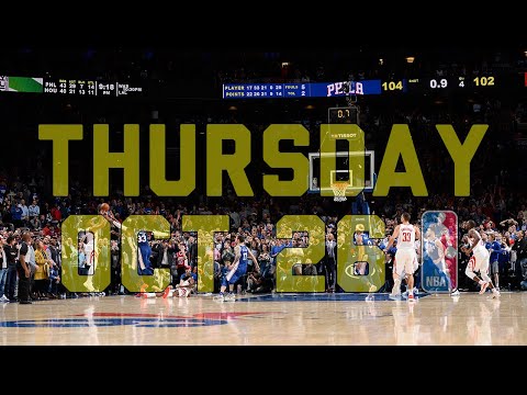 NBA Daily Show: Oct. 26 - The Starters