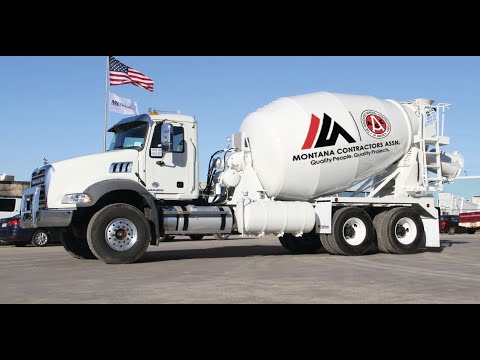 Build Montana_concrete mixer driver