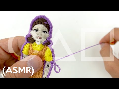 How To Hand Make A Patch (ASMR)