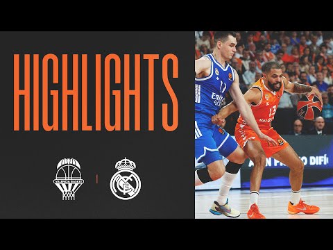 🏀 HIGHLIGHTS | J10 EuroLeague vs Real Madrid (89-76) | Valencia Basket