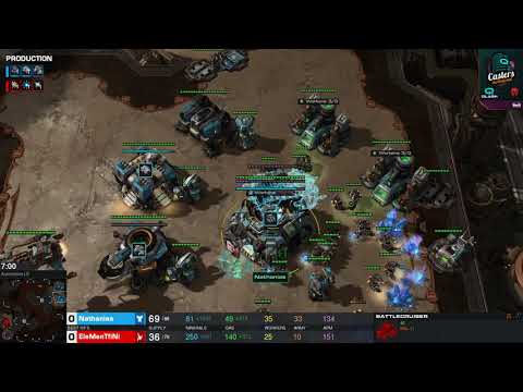 Nathanias (T) vs ElementFini (P) #1 - QLASH Casters Invitational Group A Losers Match