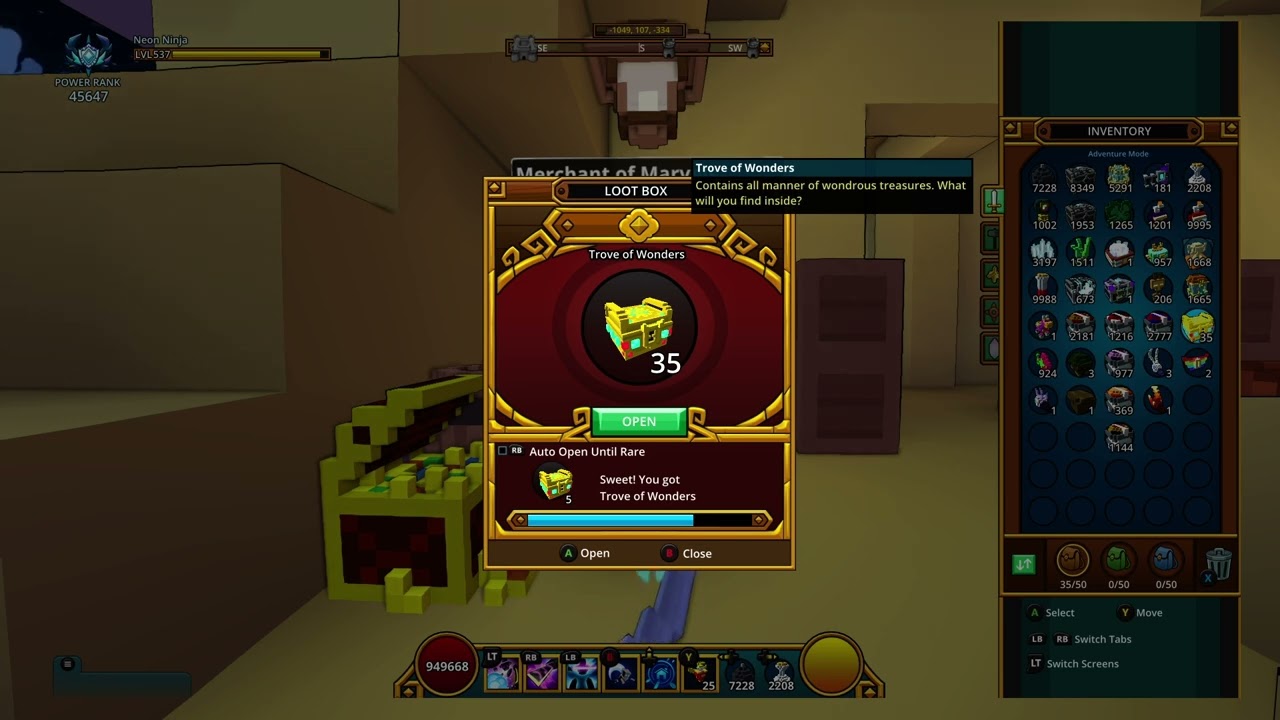 Trove - Getting My 52nd Ganda