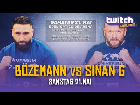 BÖZEMANN vs SINAN G !!! | REAKTION AUF DIE PRESSEKONFERENZ | SINAN-G STREAM HIGHLIGHTS