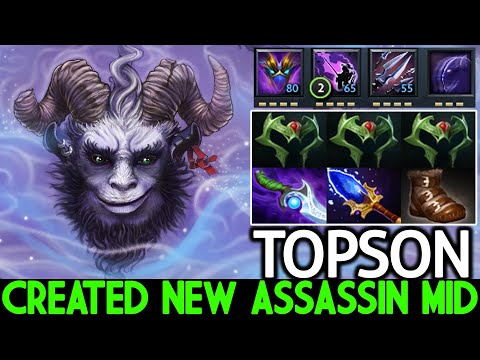 TOPSON [Riki] Created New Assassin Mid with Full Agility Build Dota 2