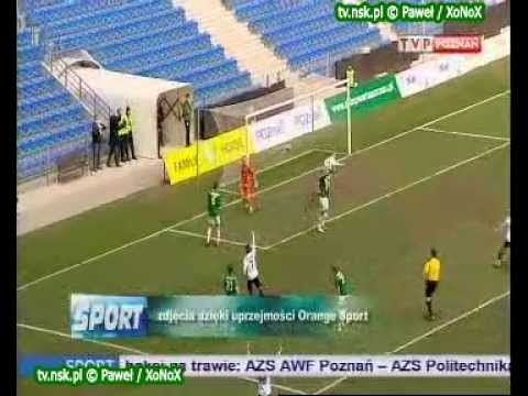 tv.nsk.pl 2012-04-01 Warta Poznań - Sandecja Nowy Sącz 1-2 (0-0) bramki relacja