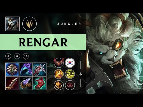 Rengar Jungle vs Graves - KR Grandmaster Patch 25.22