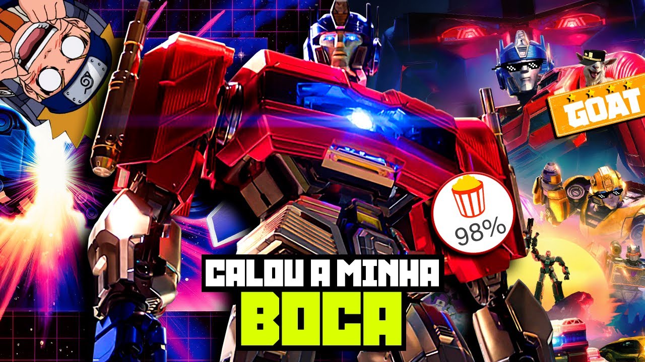 FINALMENTE fizeram um FILME BOM de TRANSFORMERS (e ele é ÉPICO DEMAIS) 🔥🤖