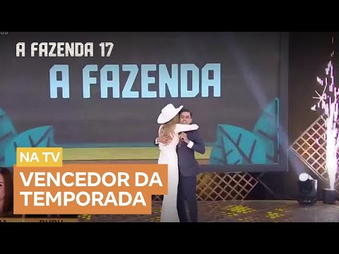 Dudu Camargo é o campeão de A Fazenda 17
