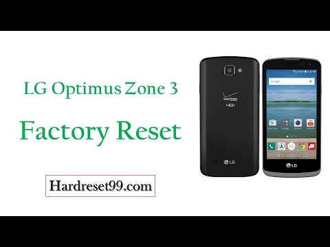 How To Factory Reset LG Optimus Zone 3