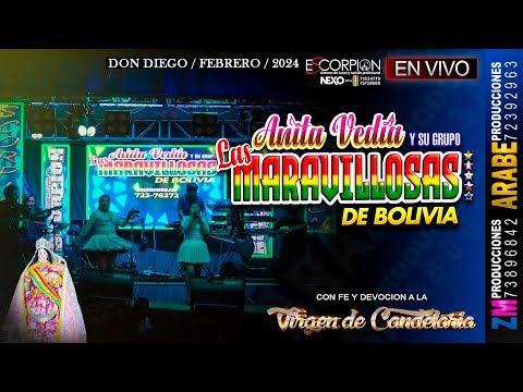 Anita Vedia, Maravillosas en Vivo 2024 / SHOW COMPLETO / Don Diego / Festividad Virgen de Candelaria
