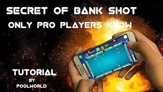 Bank shot tutorial 8 ball pool | Easiest tutorial ever by pool world
