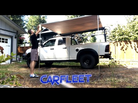 Unboxing & Installing A Smittybilt Awning!!(Overland 4th Gen Ram Build)