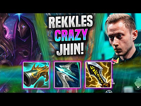 REKKLES CRAZY GAME WITH JHIN IN SOLOQ! | KC Rekkles Plays Jhin ADC vs Xerath! | Season 2022