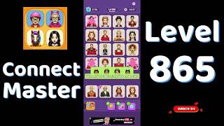 Connect Master Level 865 Walkthrough 🧩 | Match Puzzle | Puzzle Solutions & Tips | Go Answer
