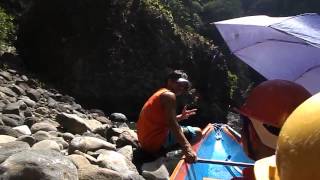 preview picture of video 'Myra's Laguna River Boat Trip  Nearing the Falls Part 2'