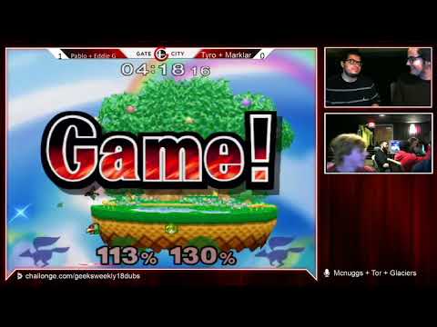 Geeksboro Melee Weekly 18 - Pablo + Eddie G vs Tyro + Marklar