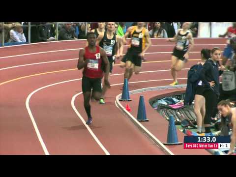 Boys 800m Section 1 - New Balance Nationals Indoor 2014