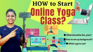 How to Start ONLINE Yoga Classes? || Full guide || हिंदी में