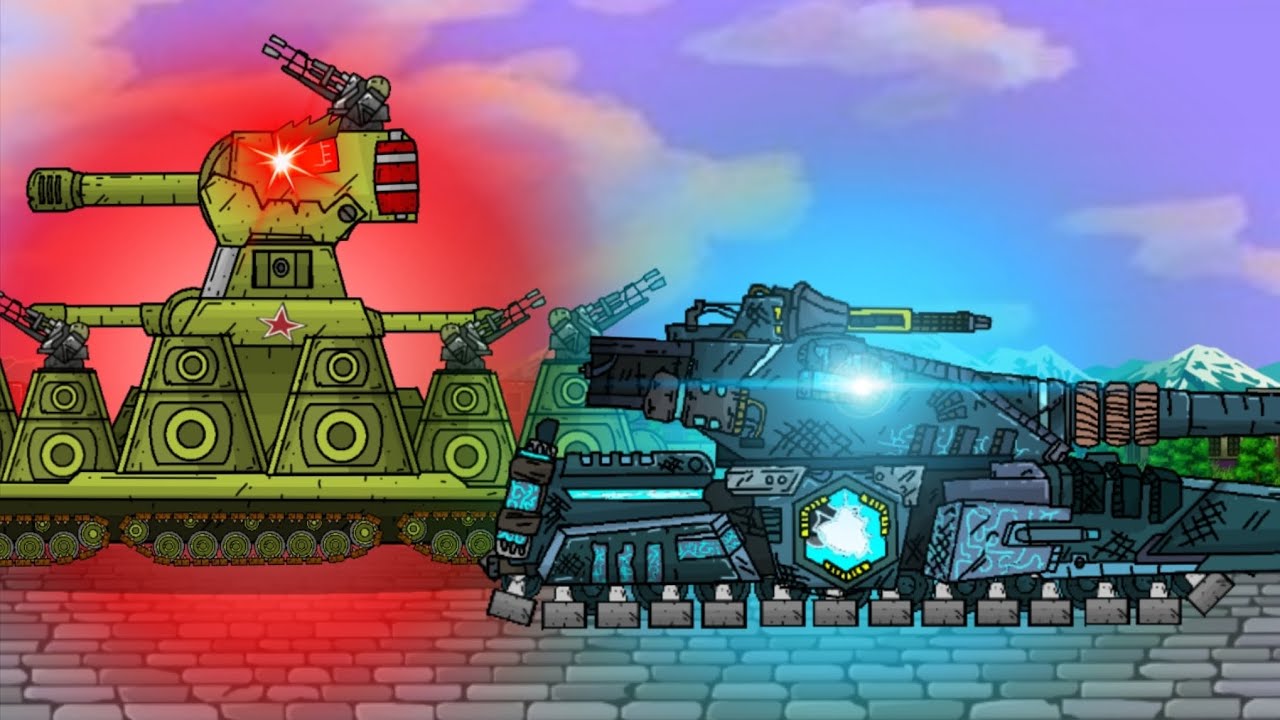 Receiving help from monsters - Cartoons about tanks