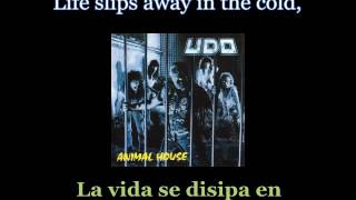 U.D.O. - In The Darkness - Lyrics / Subtitulos en español (Nwobhm) Traducida