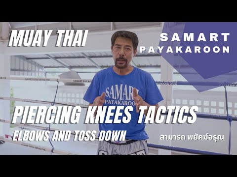 Piercing Knees, Elbows and Toss Over With Samart Payakaroon  สามารถ พยัคฆ์อรุณ
