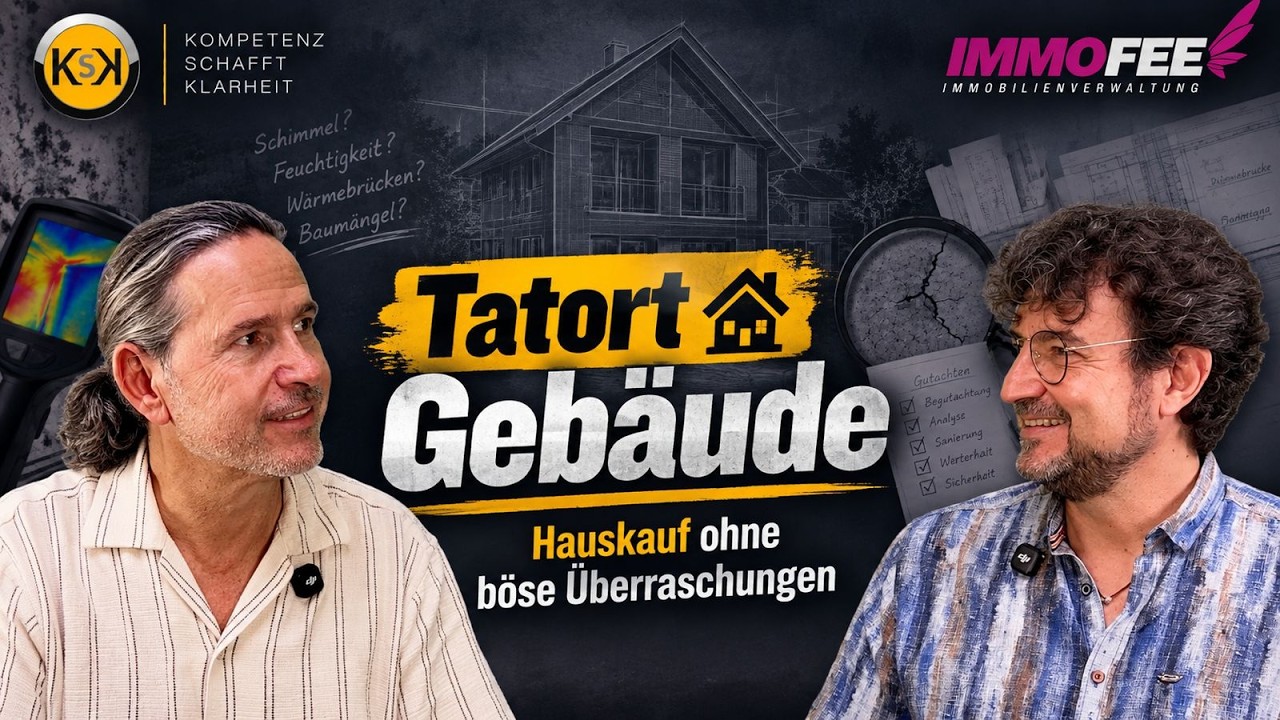 Tatort Gebäude - Hauskauf ohne böse Überraschungen