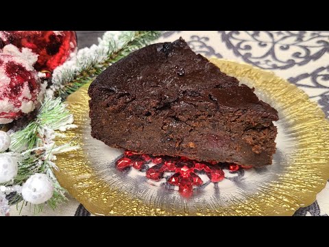 Trini Fruit Cake / Trini Black Cake ( Eggless & Non Alcoholic )- Episode 2109