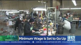 Moneywatch: Minimum Wage Set To Go Up