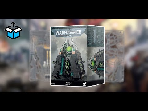 Necron Monolith Unpack (9th edition)
