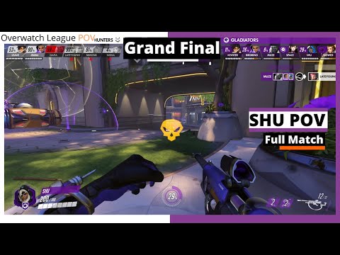 SHU POV | Ana, Bap & Zen | Grand Final - Countdown Cup | Gladiators vs Hunters | OWL Season 2021