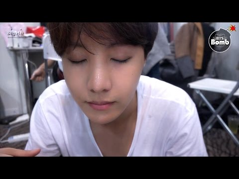 [BANGTAN BOMB] j-hope is trying to wear contact lenses. - BTS (방탄소년단)