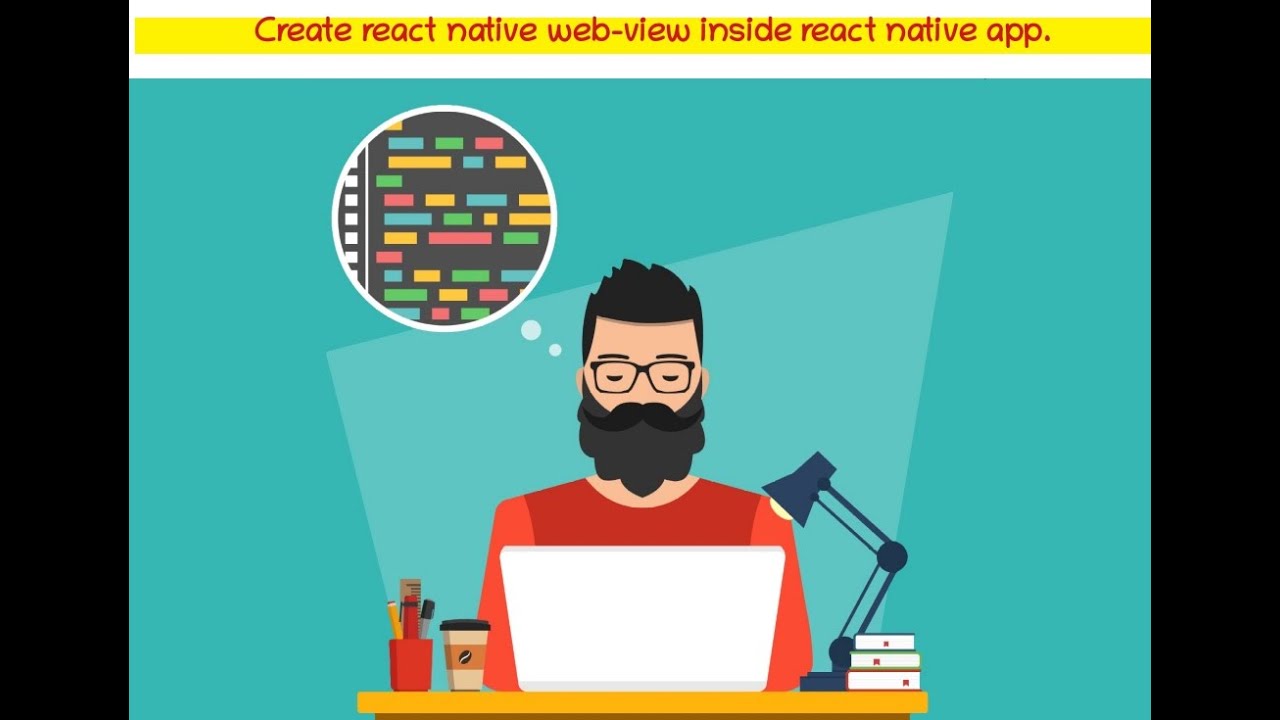 How to run react-native-webview  inside a react-native app.