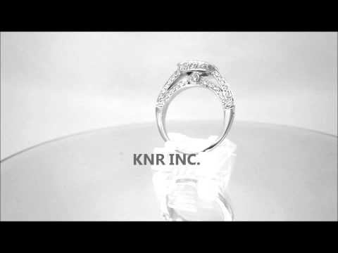 CUSHION CUT DIAMOND ENGAGEMENT RING BEZEL DECO 1.45CTW - KNR INC - 7.3