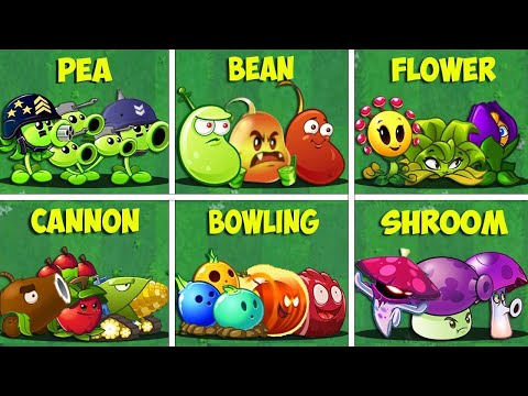 Random 6 New Team Plants Batltez - Who Will Win? - PvZ 2 Team Plant vs Team Plant